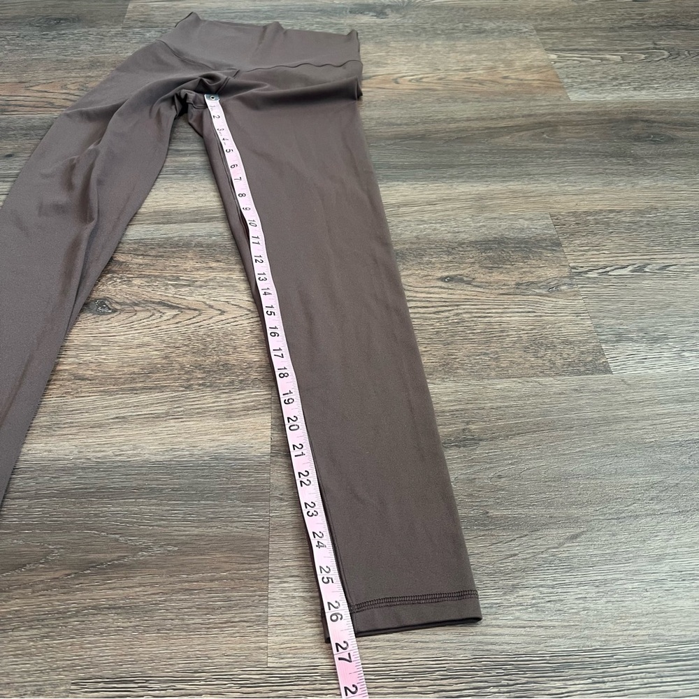 Aerie OFFLINE Real Me Leggings Brown Size S Long High Rise Workout Yoga Pilates - Picture 8 of 8